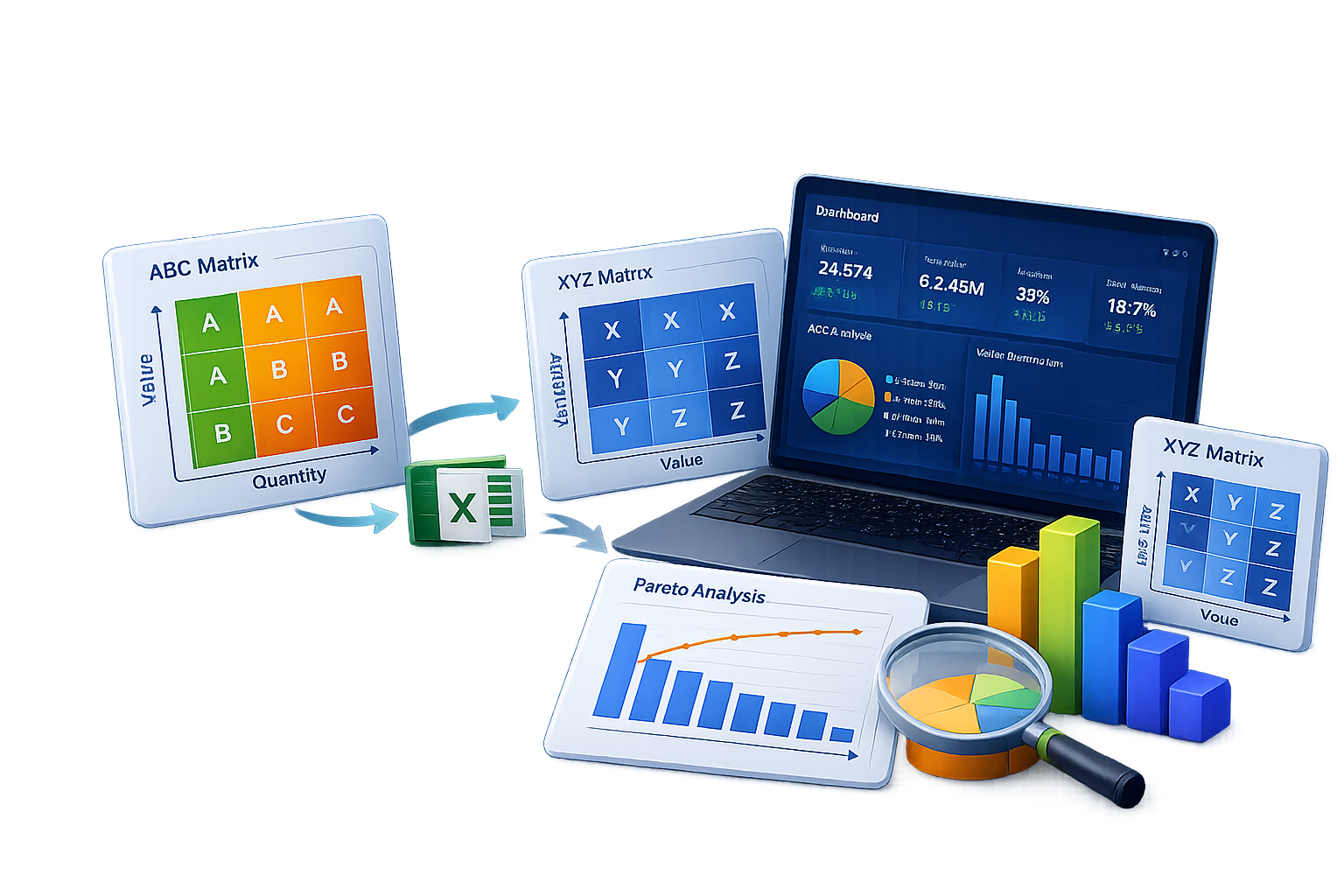 Business Analytics Illustration